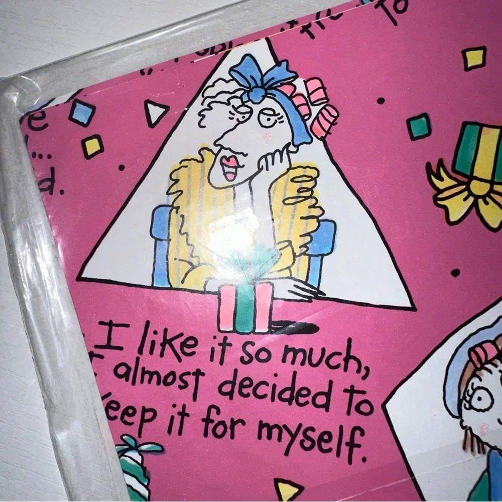 Vintage Birthday Wrapping Paper
